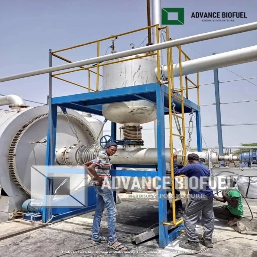 Waste Tyre Recycle Plant