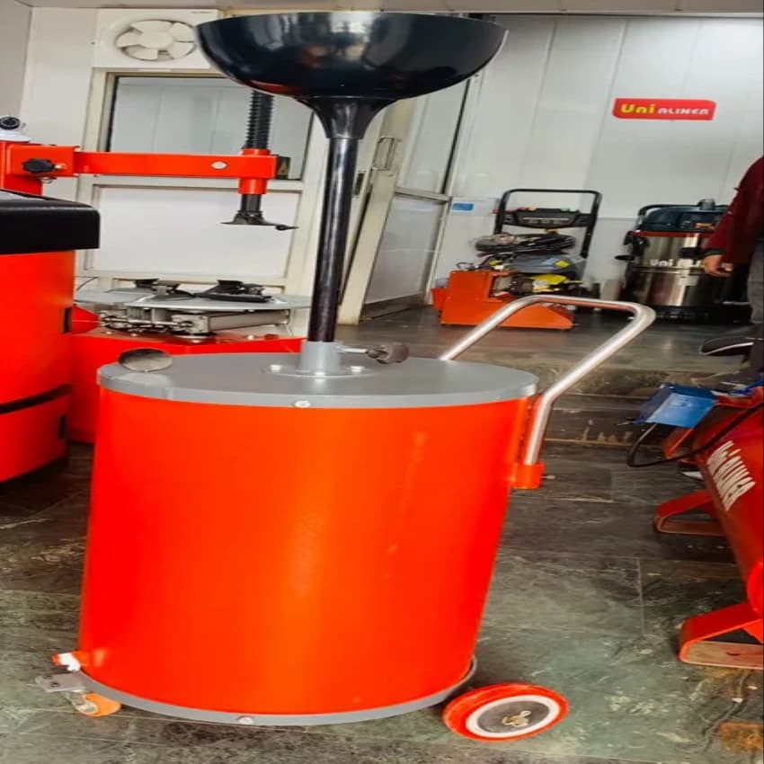 Ms Powder Coated 50 Ltr waste oil drain