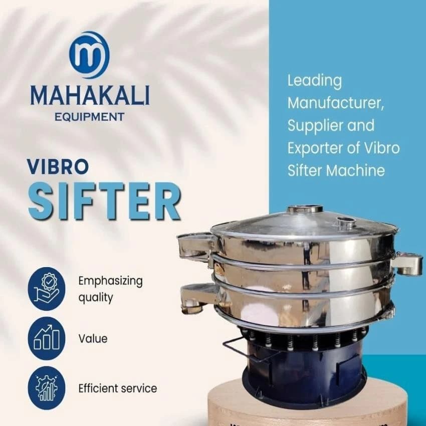 Painted 2 Hp Vibro Sieve Machine Manufacturing, Depending Upon The Size, Three Phase
