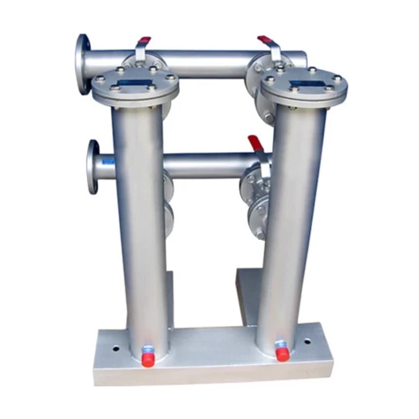 Water Duplex Filter, Capacity: >24 Inch