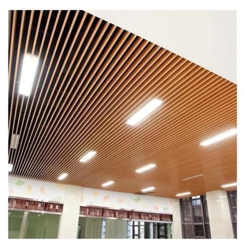 Galvanized Iron Multiline Baffle Ceiling
