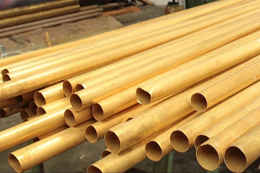 Straight Brass Tube, Wall Thickness: 1.6 mm