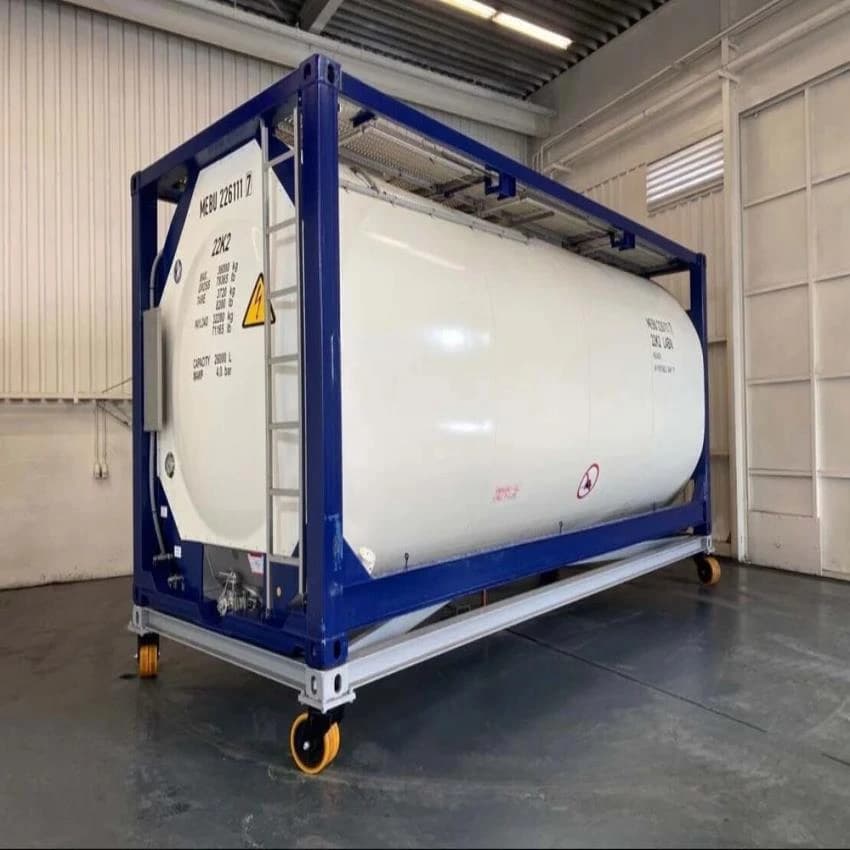 ISO Tank Containers, Capacity: 1-10 ton