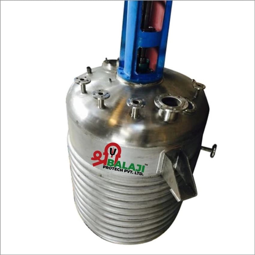 Stainless Steel Limpet Coil Reactor Vessel, Max Design Pressure: >40 bar, Capacity: More Than 20000 Litres