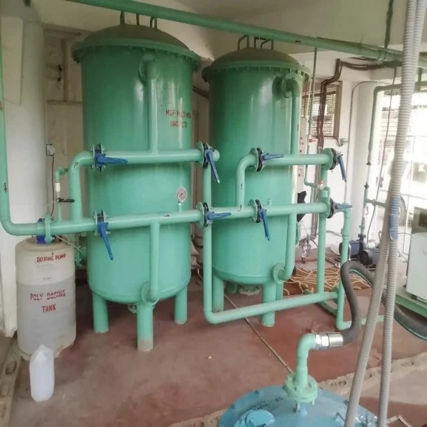 VEPL Activated Carbon Filter Vessels, Material Grade: M.S, Capacity: 25000/L/H