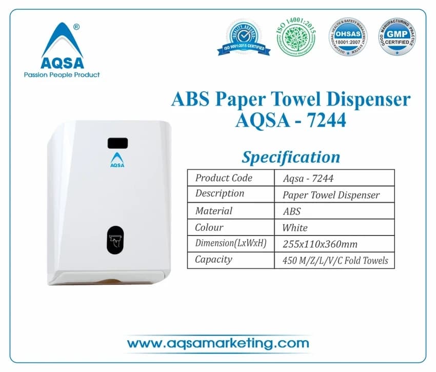 Abs Paper Towel Dispensers AQSA- 7244