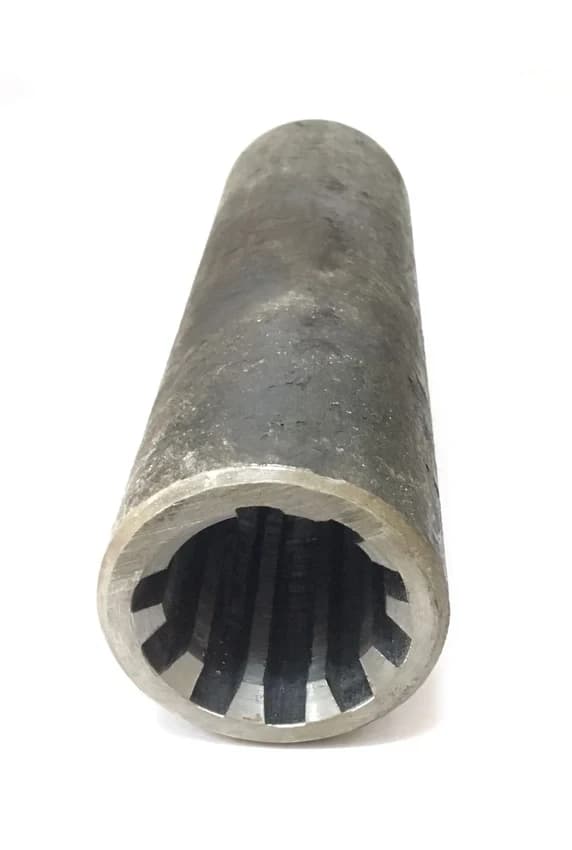 Round Mild Steel Spline Shaft Coupler, For Garage