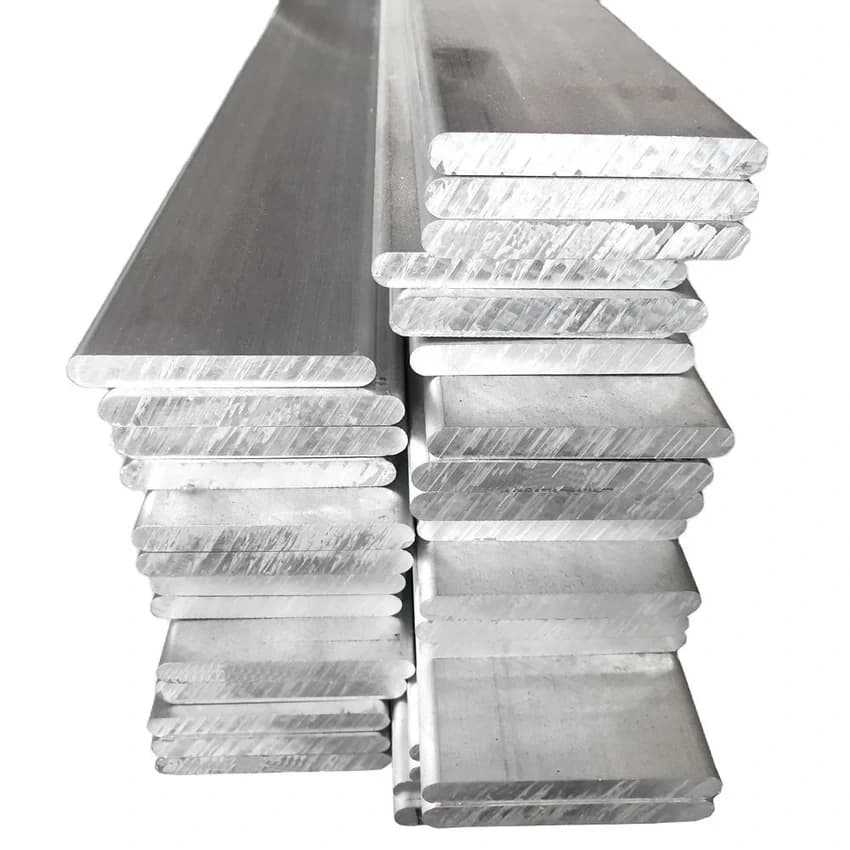 6 Feet Flat Aluminum Bus Bar, For Construction, 25-100 mm