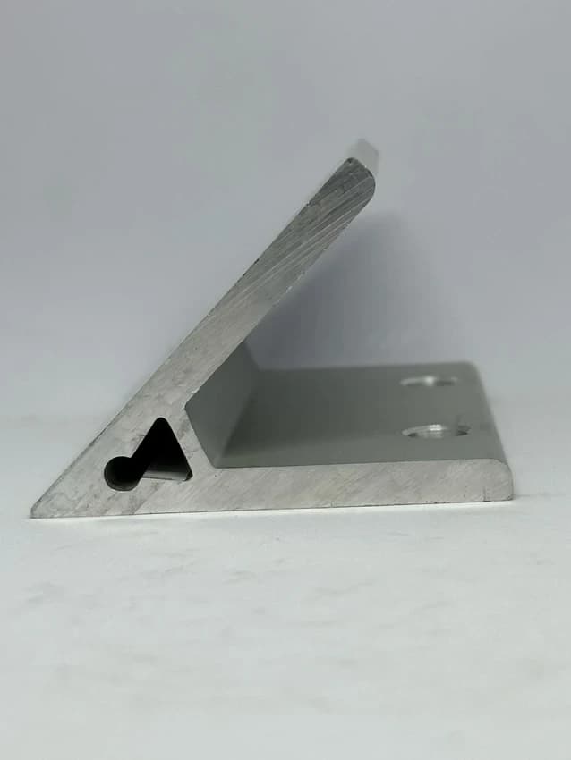 Die Casting Aluminium 80x80MM Angle Connector 45 Deg