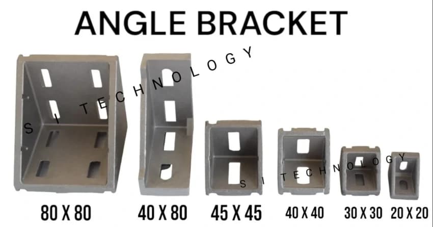 20X20 Angle Bracket For Industrial Aluminium Profile