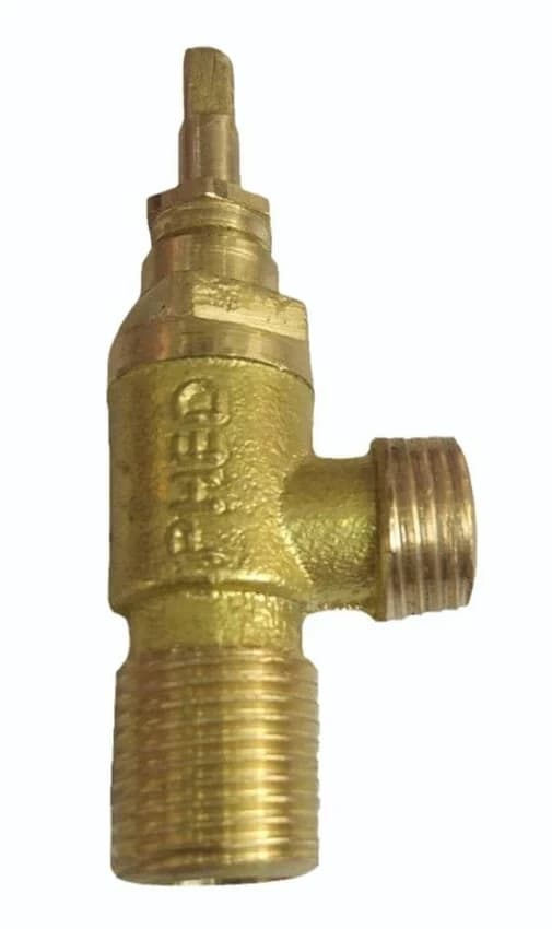 Gun Metal Ferrule Cock, Size: 1/2""