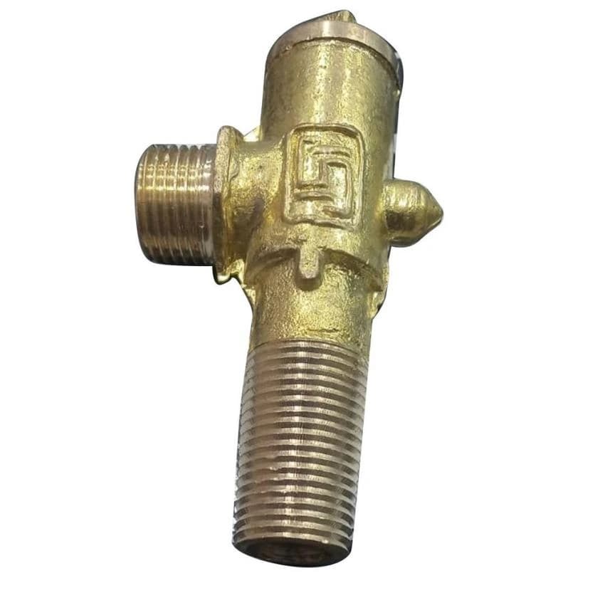 15mm Gun Metal Ferrule Cock