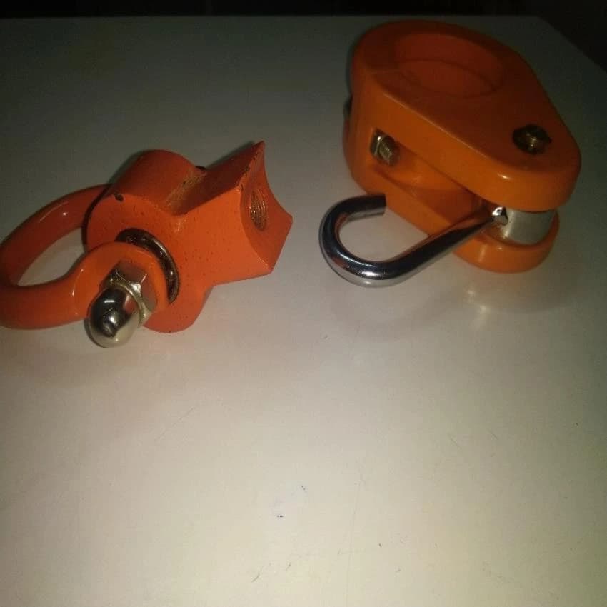 Orange MS And Plastic Swing Hooks Accessories, For Industrial