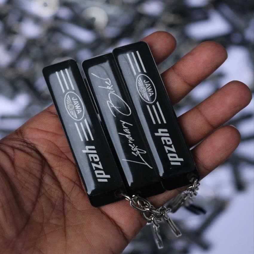 Printed Acrylic,Gel Branding Premium Keychain, Size: 2.7 X 0.7