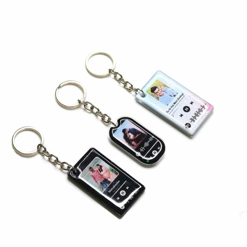 Customised Spotify Keychain
