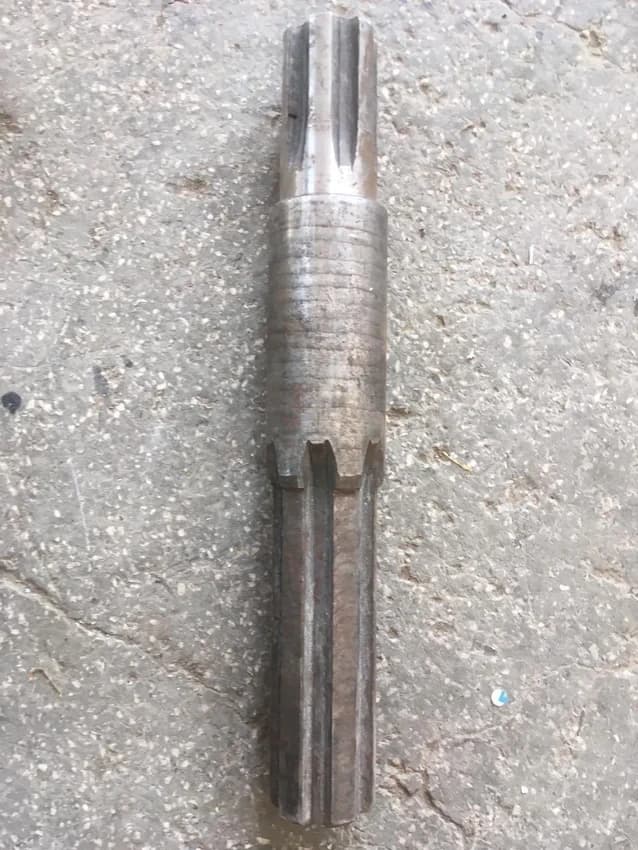 Mild Steel MS Spline Shaft