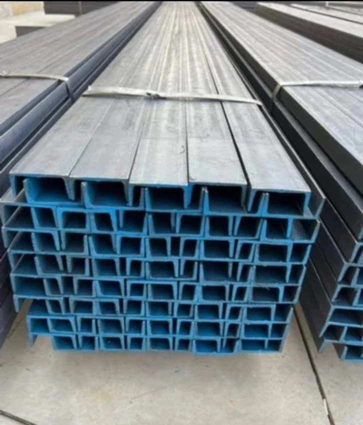 ISMC Ms Channel Structural Fabrication Industrial Shed 100x50 Mm (6 Meter)