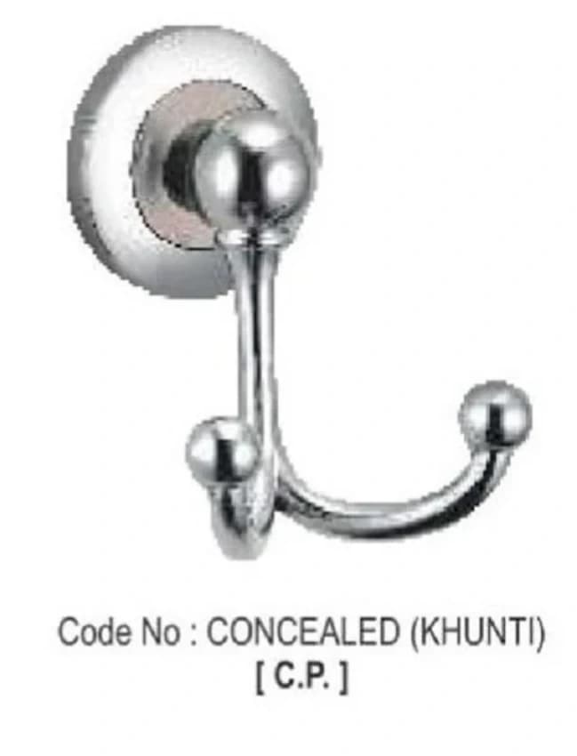 Dash Stainless Steel Stylish Concealed Khunti