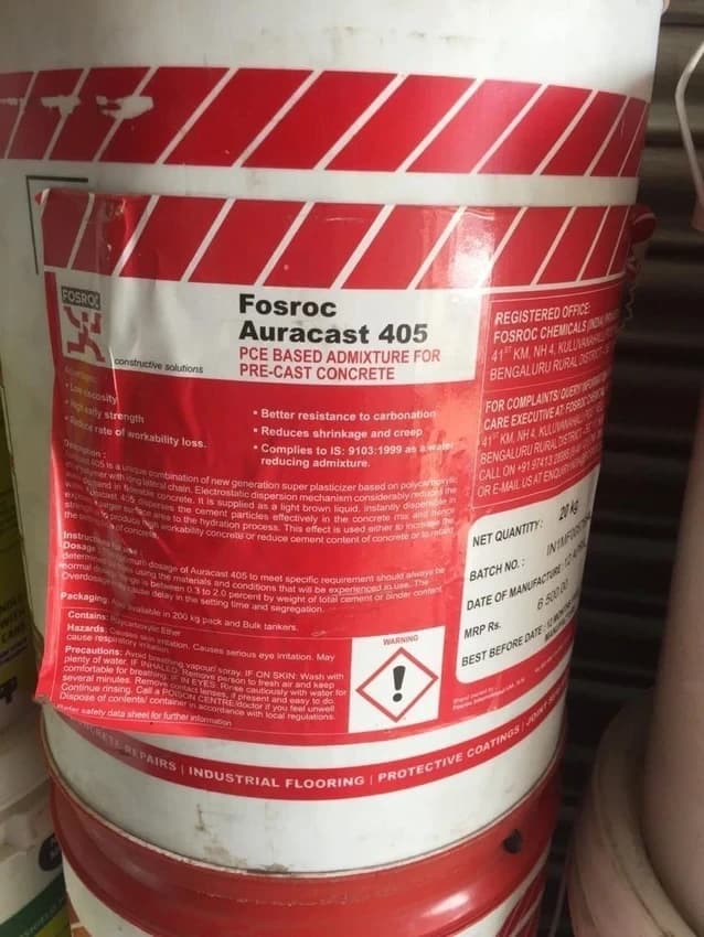 Admixture Fosroc Auracast 405, Packaging Size: 20kg