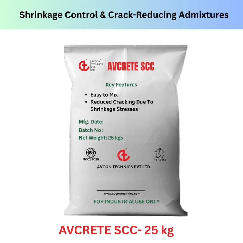 Shrinkage Control & Crack-Reducing Admixtures for Concrete