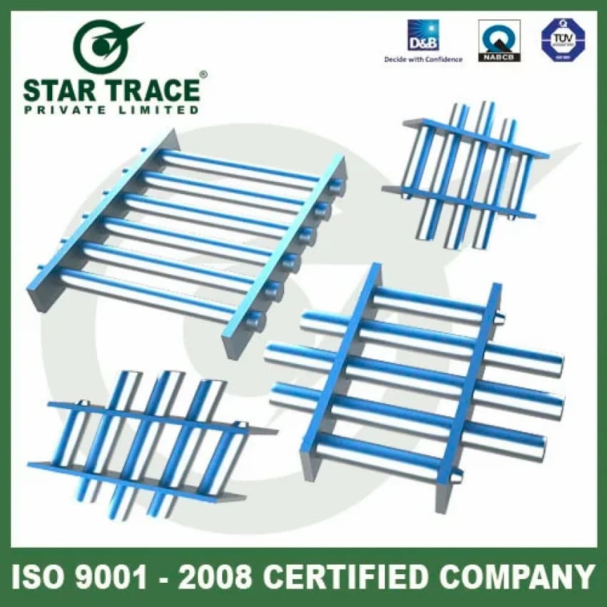 Round Magnetic Tubes And Grates