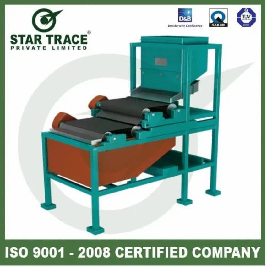 Star Trace Magnetic Roll Separators, Capacity: 2 Ton/Hour