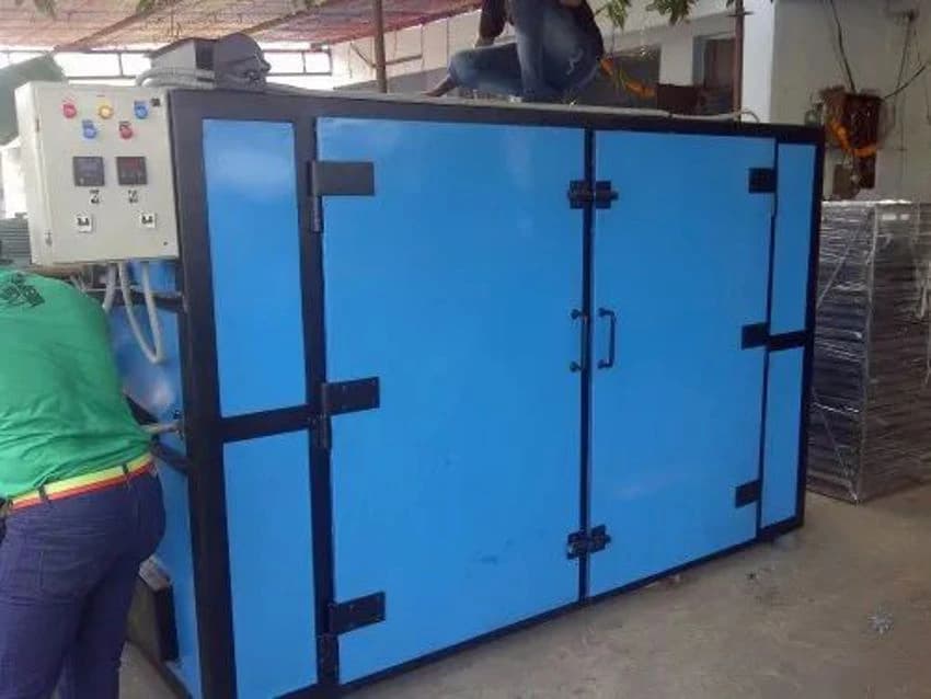 Cashew Drying System, Number of Trays: 192 Trays