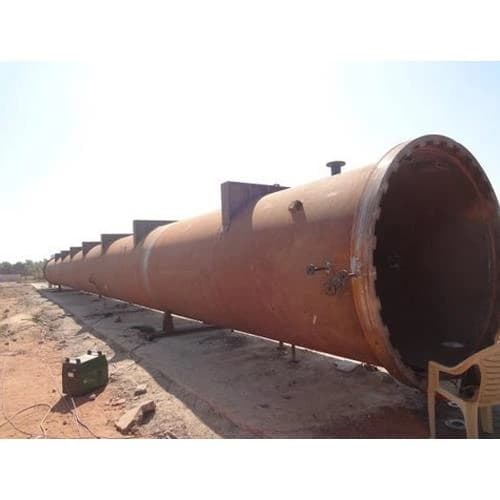 Mild Steel Horizontal AAC Block Autoclave