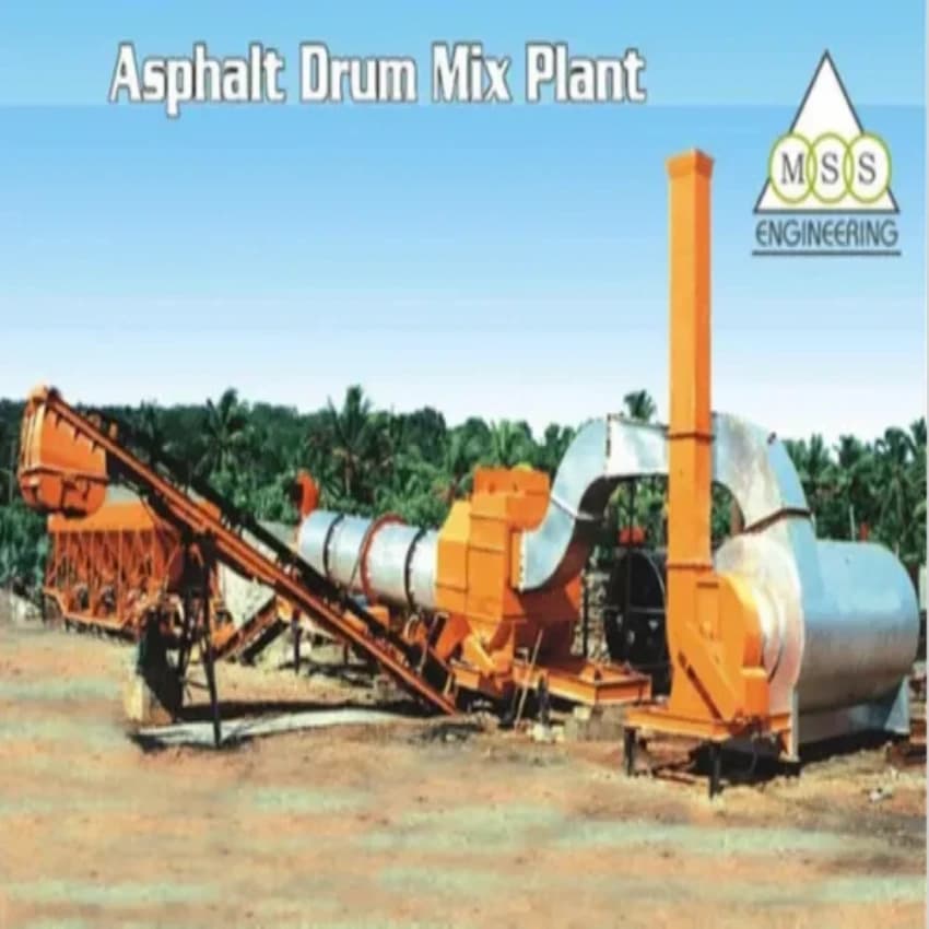 Asphalt Drum Mix Plant, Capacity: 40 Tph