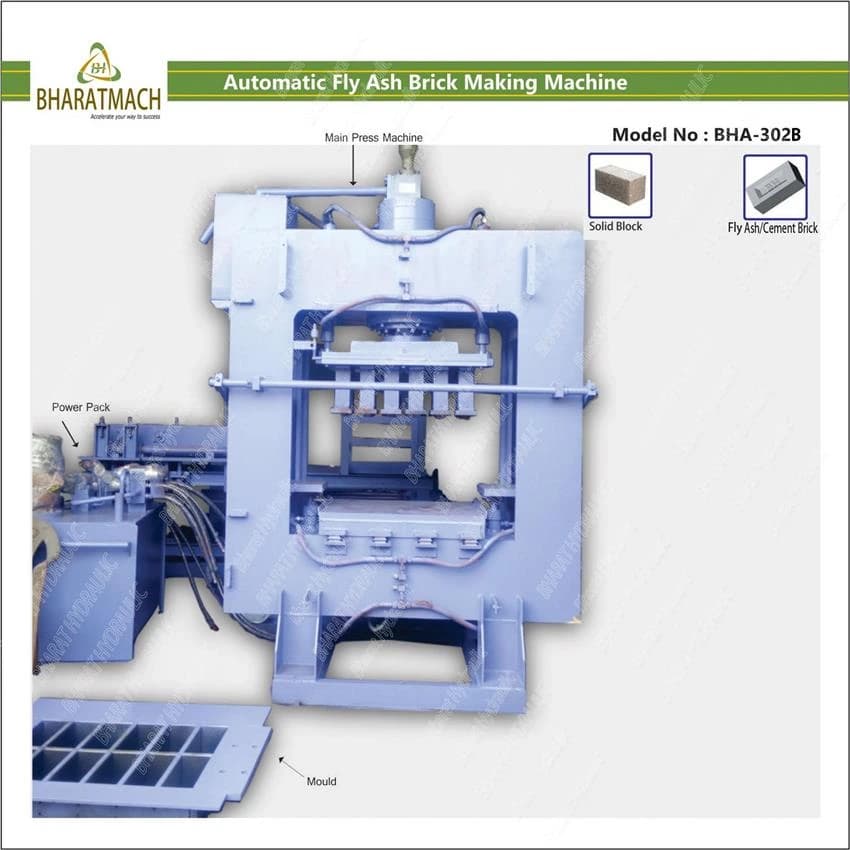 Fully Automatic Fly Ash Brick Making Plant
