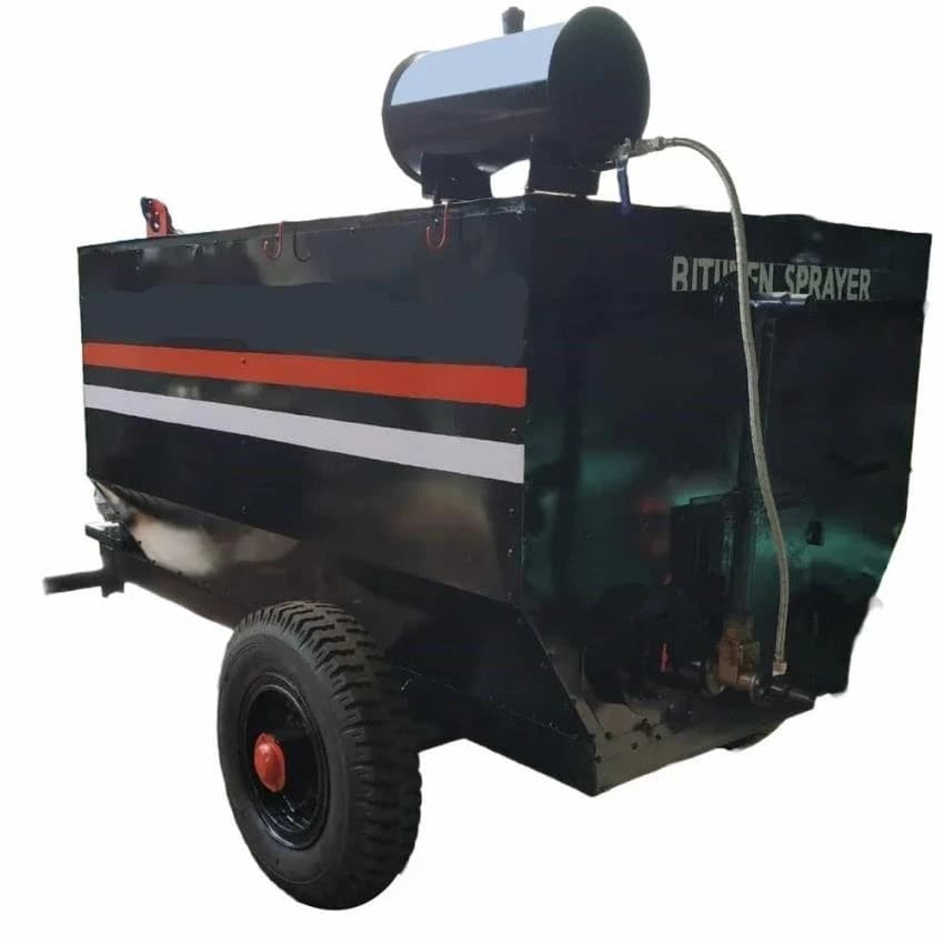 Diesel Fuelled Engine Trolly Mounted Bitumen Sprayer, Model Name/Number: VBS-2000, Capacity: 2000 L
