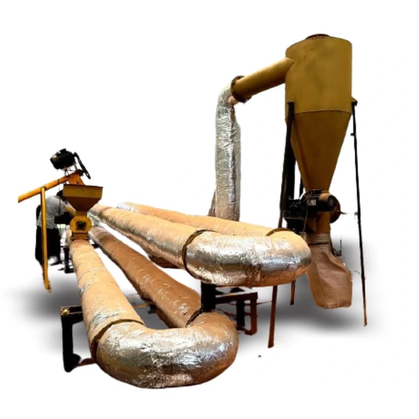 Horizontal Biomass Dryer