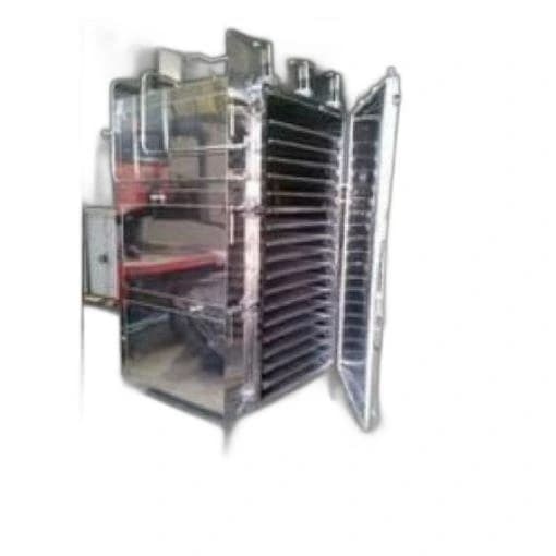 SS 316 Or SS 304 Gr Min. Polished Vacuum Tray Dryer, Electric, Capacity: 24 Trays