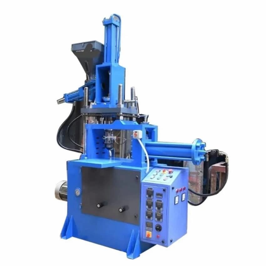 Mild Steel Hydraulic Injection Plunger Molding Machine, Capacity: 85 Kg/Hour