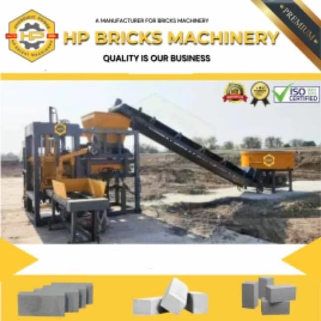 Solid Automatic Fly Ash Brick Making Machine, 1500 Bricks per Hour