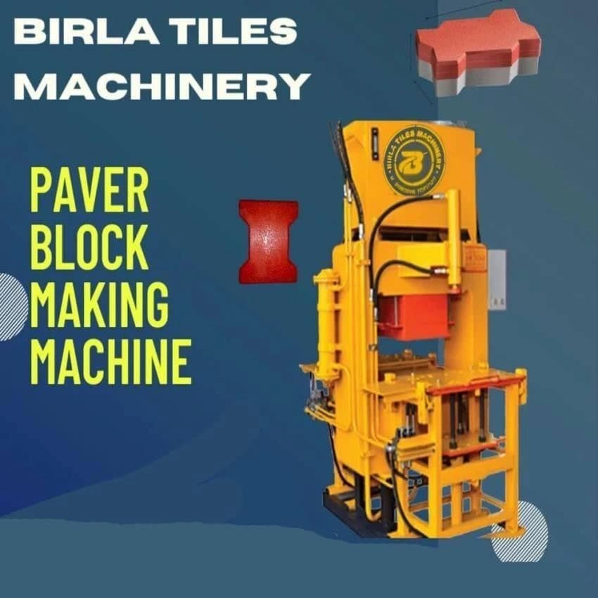 Semi-Automatic Cement Brick Making Machine