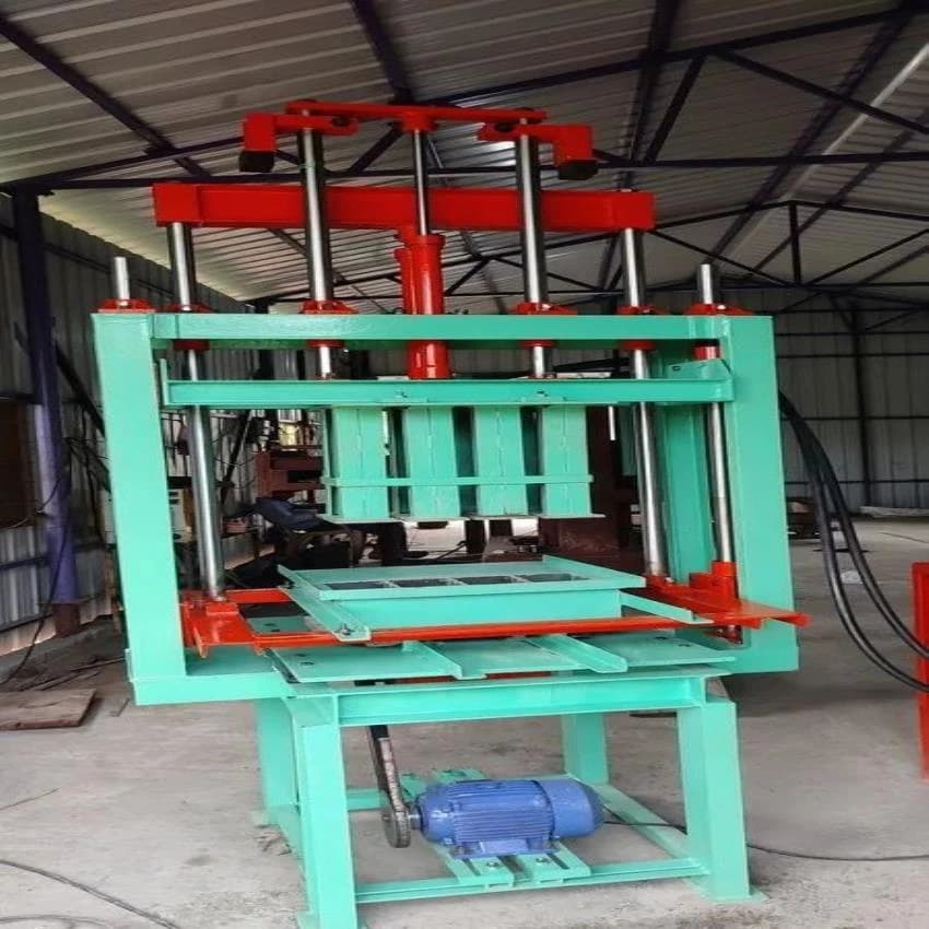Semi-Automatic Solid Hydraulic Cement Brick Making Machine