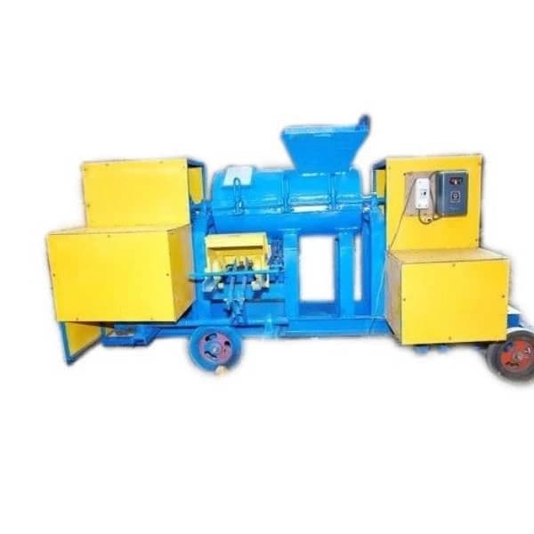 Nano Clay Brick Machine with Motor