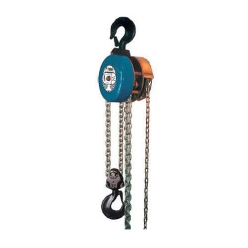 Mild Steel Chain Pulley Block, Capacity: 1 ton, for Single Grinder Crane