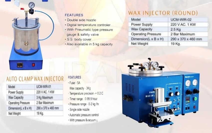 Vacuum Wax Injector