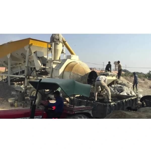 Portable Concrete Batching Plant