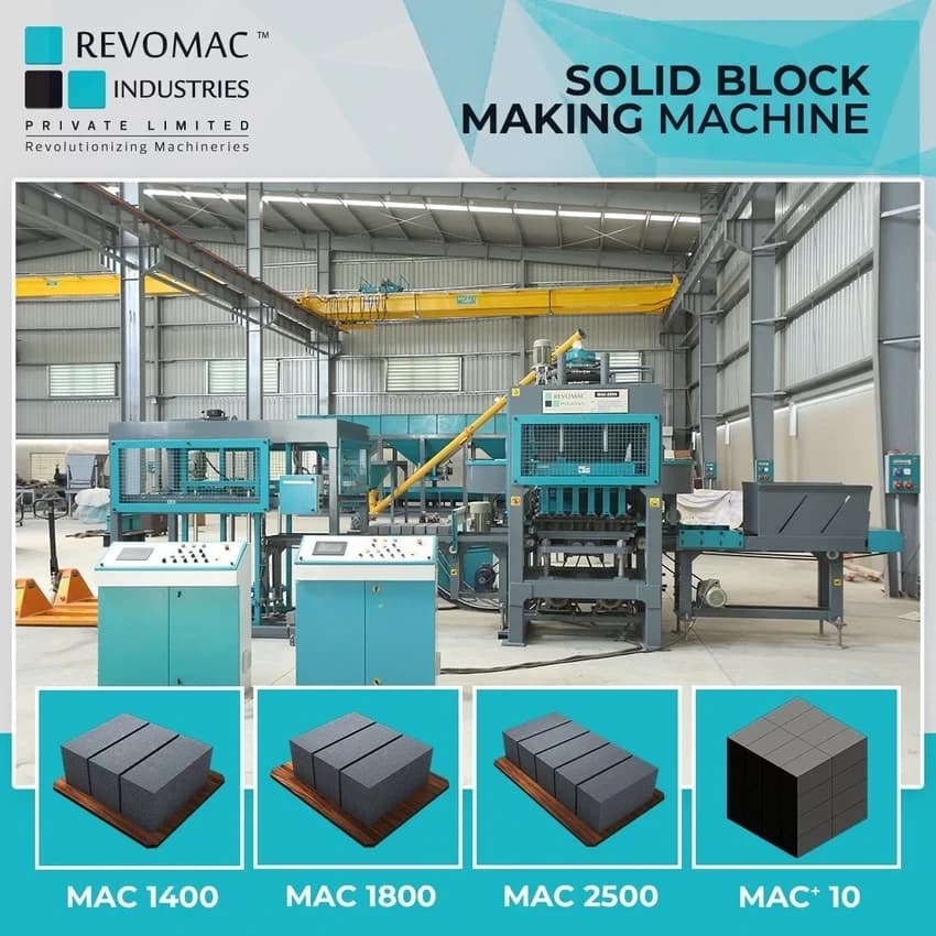 Fully Automatic Solid Block Making Machine