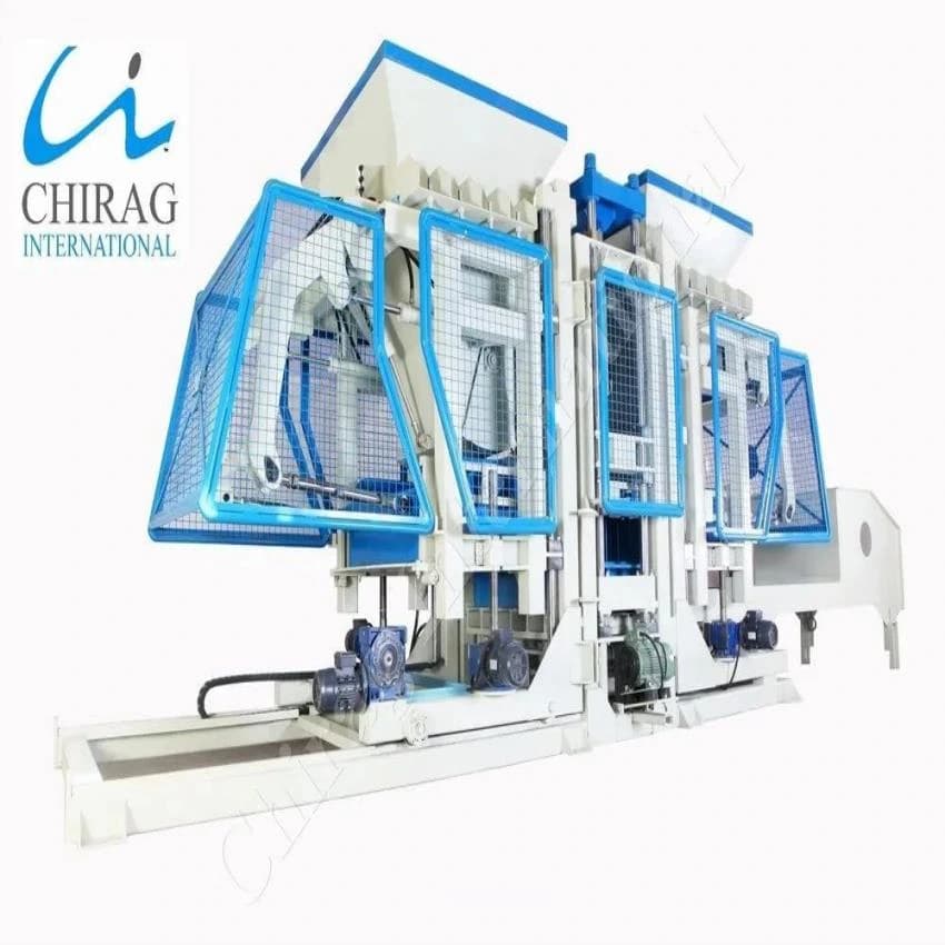 Chirag Automatic Concrete Block Making Machine, Capacity: 1000 To 2000
