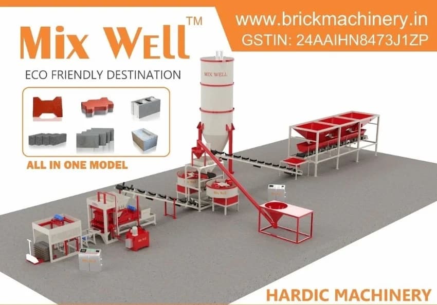 Automatic Paving Block Making Machine, Production Capacity (per 8-hr Shift): Up to 2500 Blocks