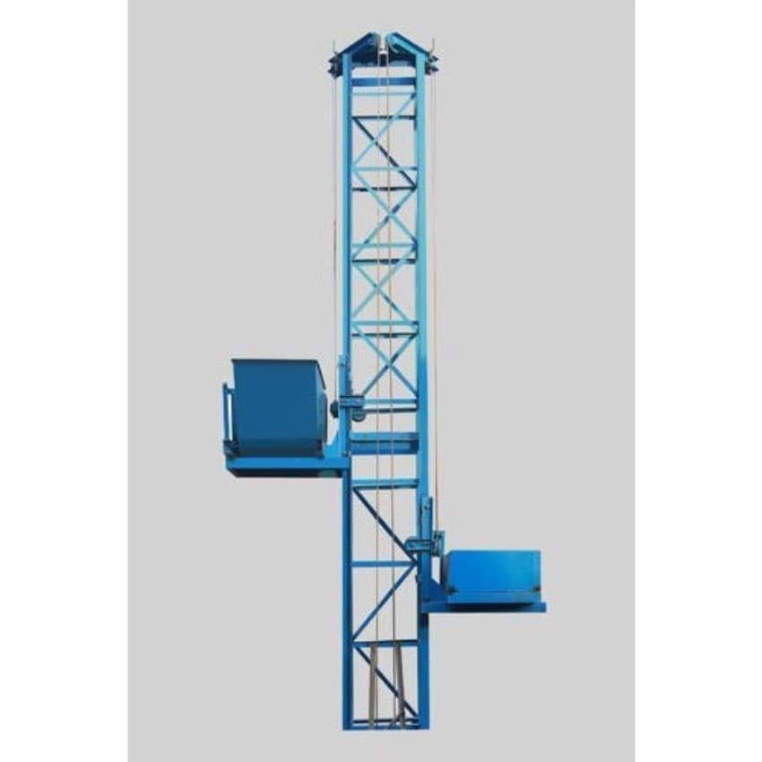 Major 15 to 20 feet See Saw Lift for Construction Industry, Capacity: 1-2 ton