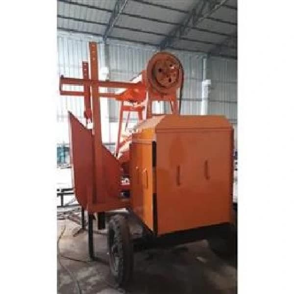 Concrete Mixture Machine With Lift