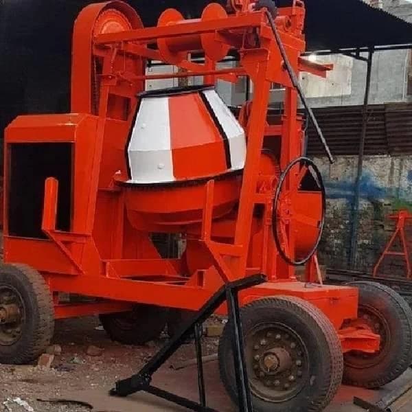 Concrete Mixer Machine With Lift