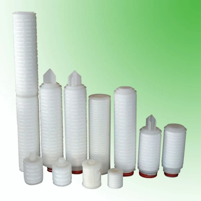 SMART-BOND Resin Bonded Glass Fiber Pleated Filter Cartridges