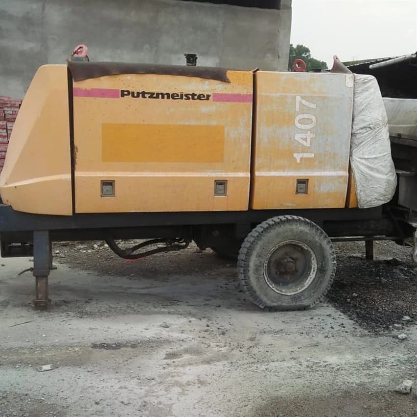Portable Putzmeister 1407 Concrete Pump
