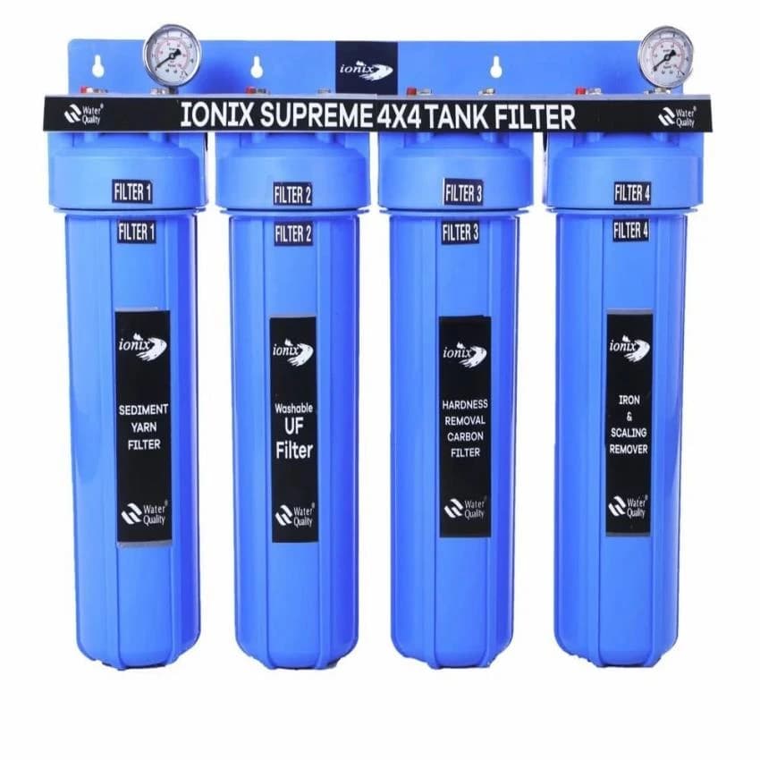 Supreme 4 Stage Tank Filter,Mechanical And Biological Filteration System,0.01 Mi